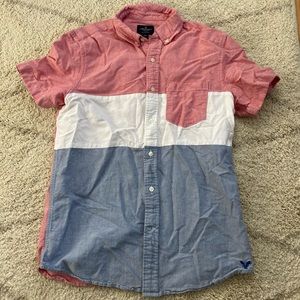 American eagle button up